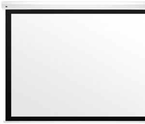 Kauber WHITE LABEL - BLACK FRAME - ekran elektryczny
