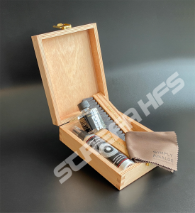 Simply Analog zestaw do czyszczenia i pielęgnacji płyt winylowych oraz igły gramofonowej Wood
