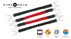 WireWorld Biwire Jumpers Gold Eclipse - Zworki głośnikowe