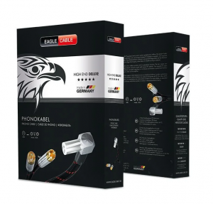 Eagle Cable High End Deluxe Phono RCA/SME 90º 1,5m