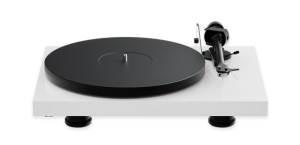 Pro-Ject Debut Evo 2 HG White gramofon analogowy z wkładką MM Evo Ortofon