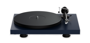 Pro-Ject Debut Evo 2 Satin Steel Blue gramofon analogowy z wkładką MM Evo Ortofon