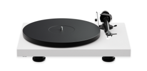 Pro-Ject Debut Evo 2 Satin White gramofon analogowy z wkładką MM Evo Ortofon