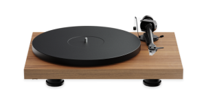 Pro-Ject Debut Evo 2 Real Wood Walnut gramofon analogowy z wkładką MM Evo Ortofon