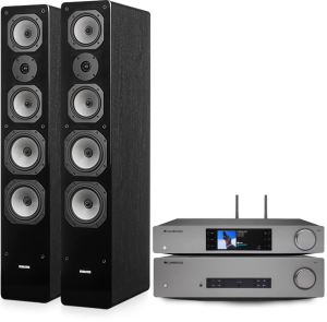 Dynavoice Challenger M-65 Black + Cambridge Audio CXA81 MK II + CXN100
