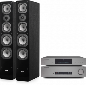 Dynavoice Challenger M-65 Black + Cambridge Audio CXA81 + CXC
