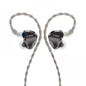 FiiO JH5 black - Hybrydowe IEM 1x DD 4x BA