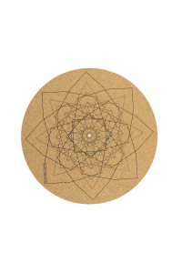 Simply Analog Cork Mat Geo, mata korkowa z nadrukiem