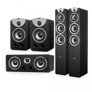Dynavoice Magic 5.0 Zestaw kolumn do kina domowego, czarny