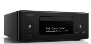 Denon CEOL N-12 Black amplituner stereo typu all in one z CD, DAB/ FM, HDMI ARC, HEOS