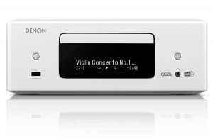 Denon CEOL N-12 White amplituner stereo typu all in one z CD, DAB/ FM, HDMI ARC, HEOS