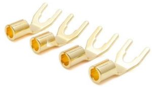 Oyaide GYT Wtyki widełkowe głośnikowe typu szpadle