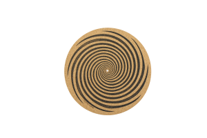 Simply Analog Cork Mat Vertigo, mata korkowa z nadrukiem