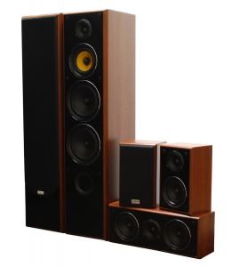 Taga Harmony TAV-606 v.3+TSW-210 zestaw kolumn 5.1 Walnut